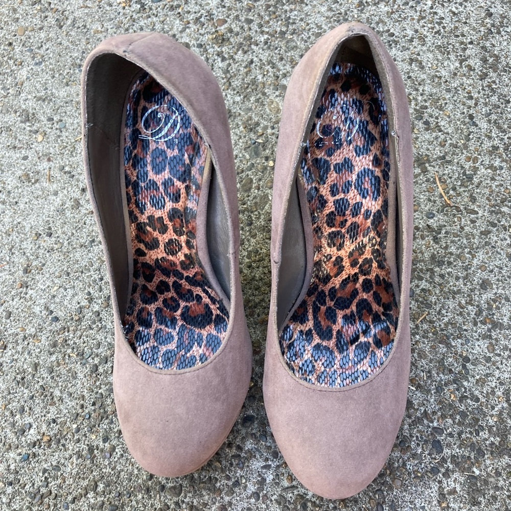 Brown heels